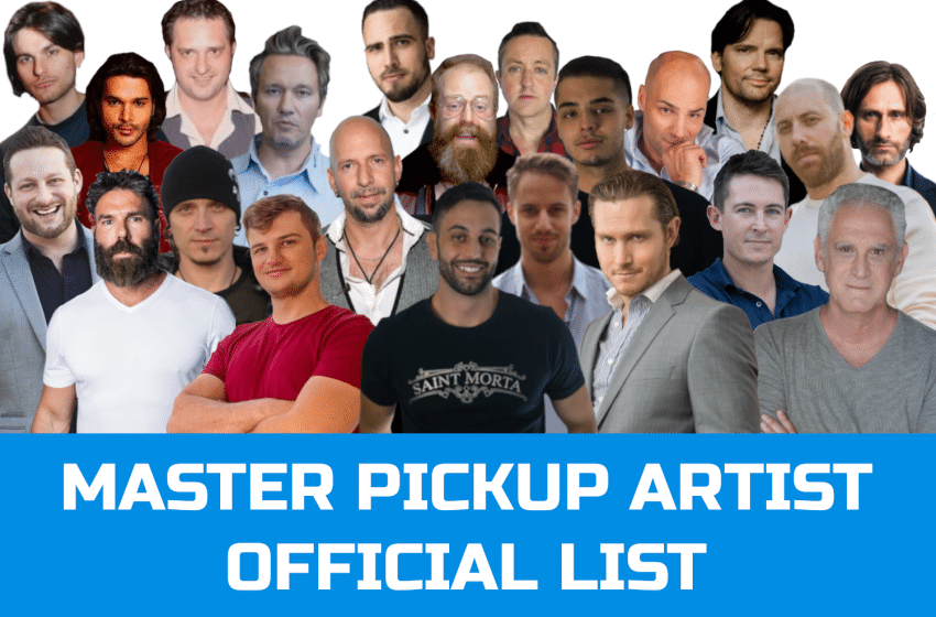  The Master Pickup Artist (MPUA) List