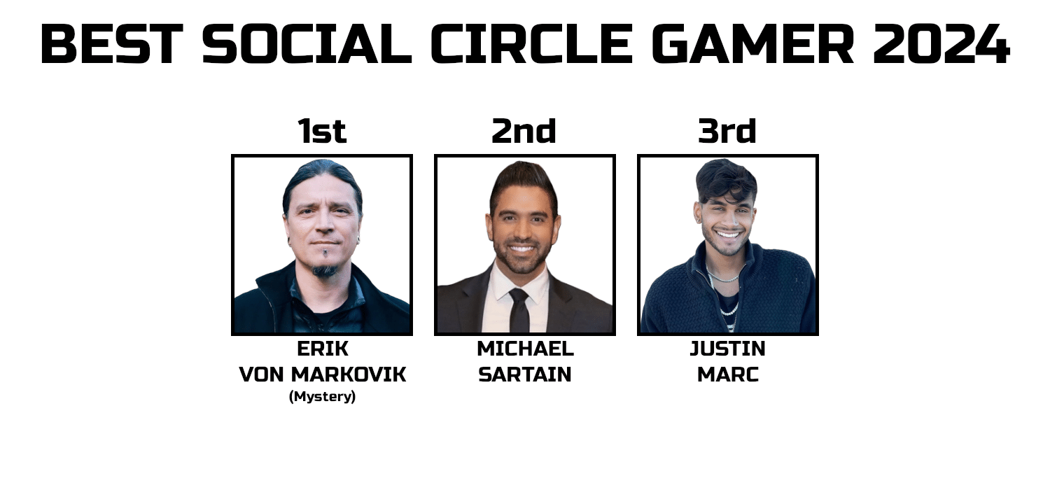 Best PUA Social Circle Gamer Social Circle Game Men Of Action Mentoring MOA Michael Sartain Erik Von Markovik Mystery Justin Marc